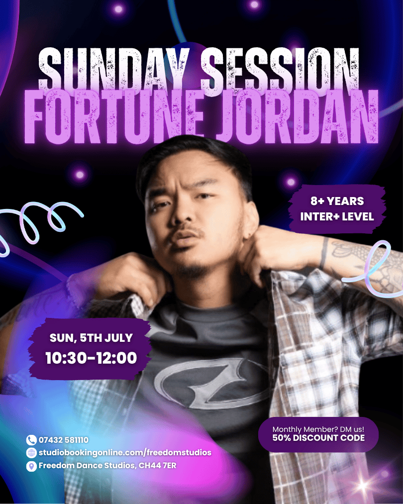 Sunday Session poster - Fortune Jordan